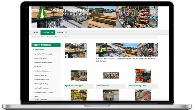 Wood Industries Rathdrum Ltd. - Shop